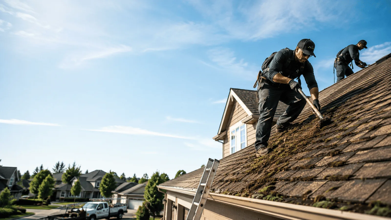 Roof Moss Removal in Liberty, NE near me
